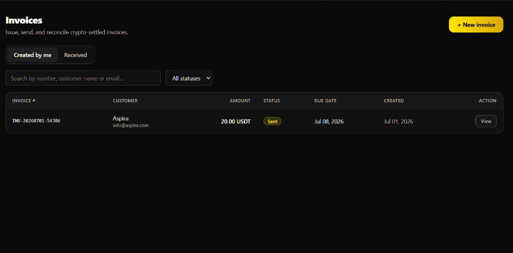 FrenzyPay Dashboard